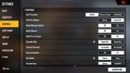 The aim precision setting (Image via Free Fire MAX)